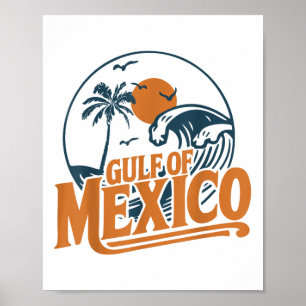 Poster Golfo do México Camisa Golfo Da América 2025