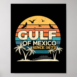 Poster Golfo Do México Com A Cola