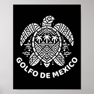 Poster Golfo Do México Viva Golfo Do México Souveni