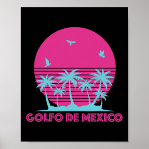 Poster Golfo Do México Viva Golfo Do México Souveni