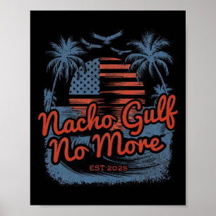 Poster Golfo Dos Estados Unidos Da América Est 2025 