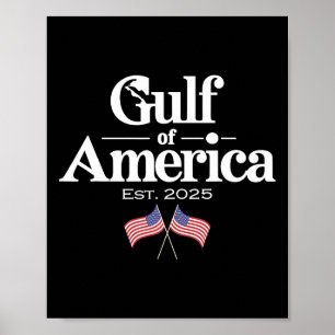 Poster Golfo Dos Estados Unidos Da América Est 2025