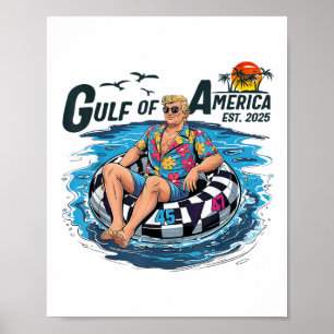 Poster Golfo Dos Eua América Do Leste De 2025