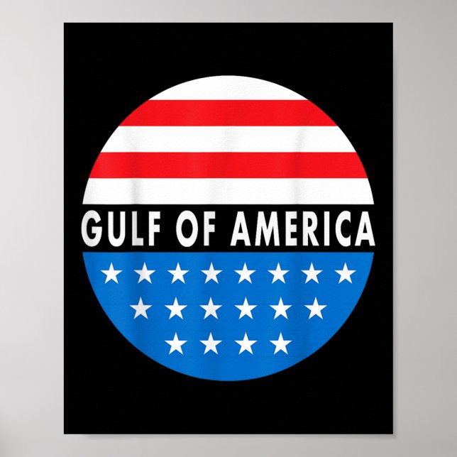 Poster Golfo Dos Eua Presidente Trump 2025 _2 (Frente)