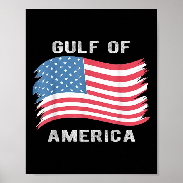 Poster Golfo Dos Eua Presidente Trump 2025 _4 (Frente)