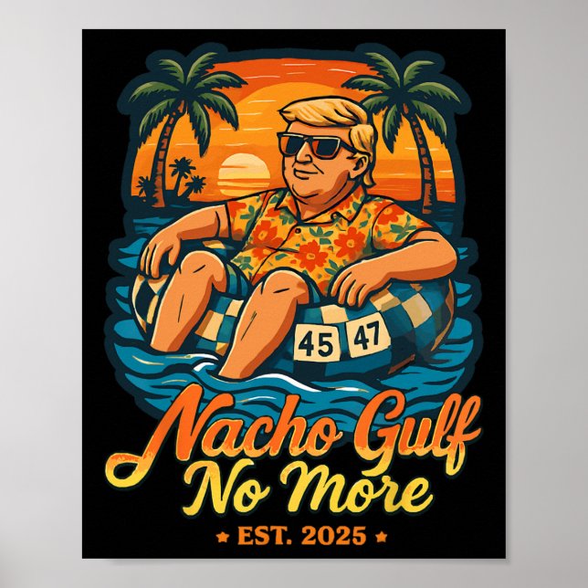 Poster Golfo Nacho Sem Mais Golfo Dos Estados Unidos Est  (Frente)