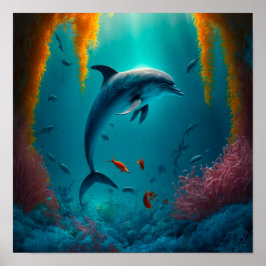 Poster Golfo no Oceano