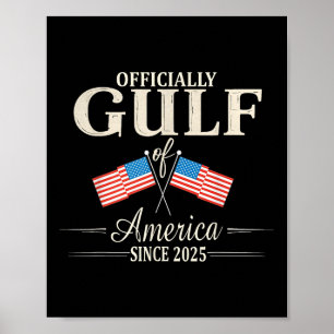Poster Golfo Oficial Dos Estados Unidos Da América No Les