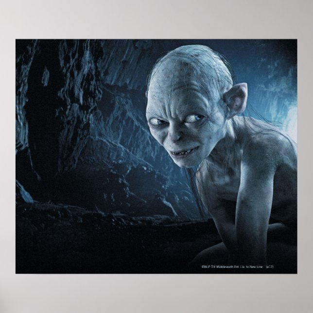 Poster GOLLUM™ em Caverna (Frente)