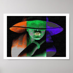 Poster Golpeie uma pose