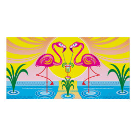 Póster Gols Tropicais