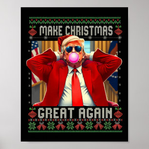 Poster Goma-Bola-Trump Torne O Excelente De Natal Novamen