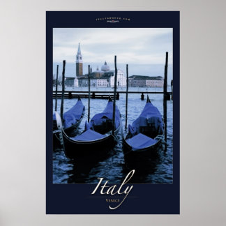 Póster Gondais de Veneza