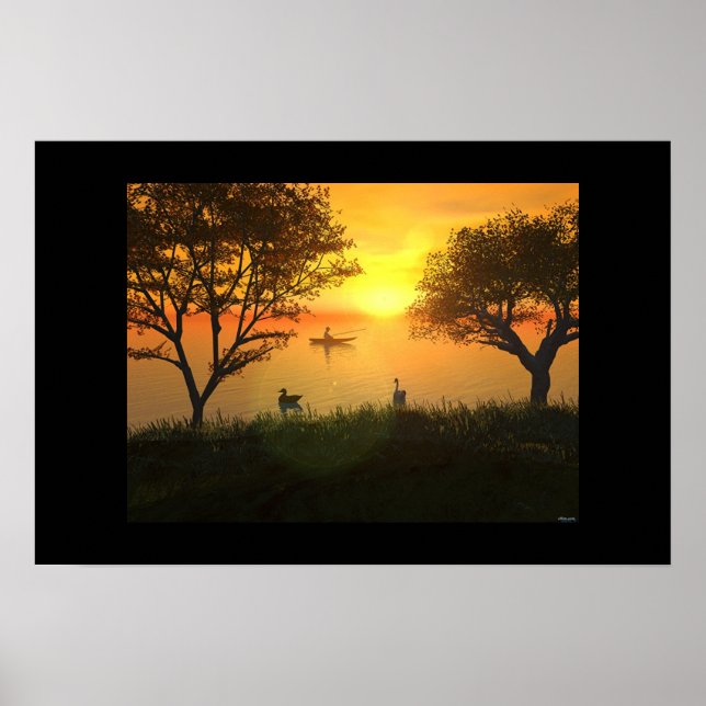 Poster Gone Fishin (Frente)