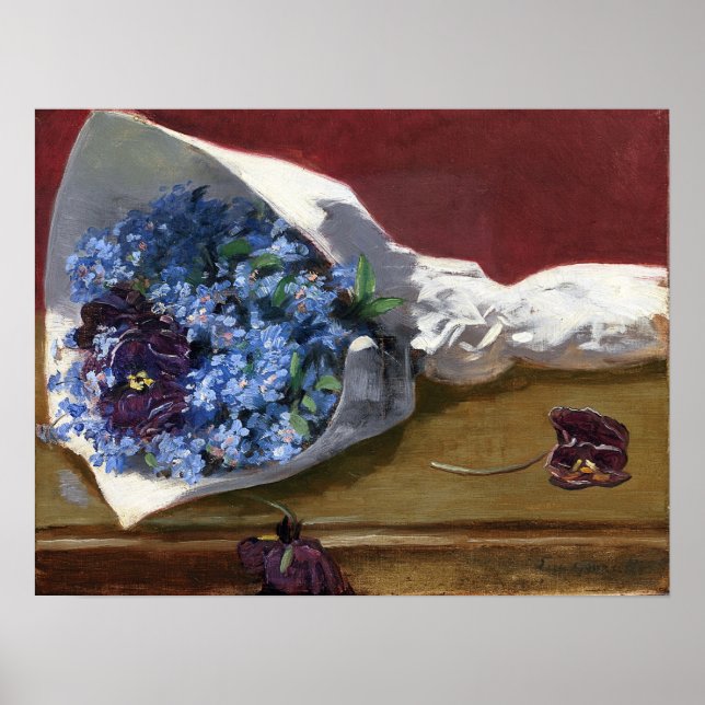 Poster Gonzalès - Buquê De Flores (Frente)