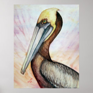 Poster Good Vibes Pelican