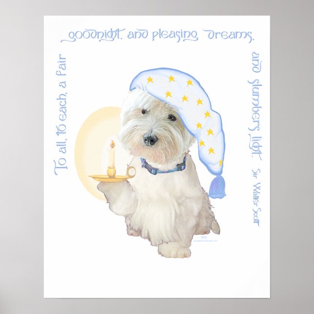 Póster Goodnight Blue (Frente)