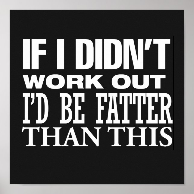 Póster Gordura (Frente)