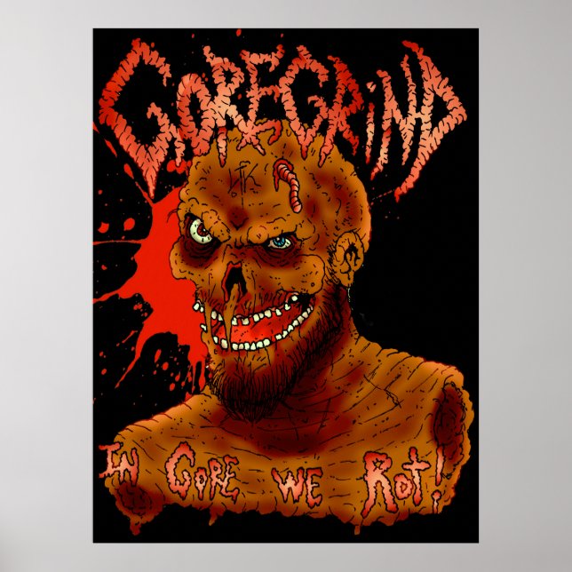 Poster Goregrind (Frente)