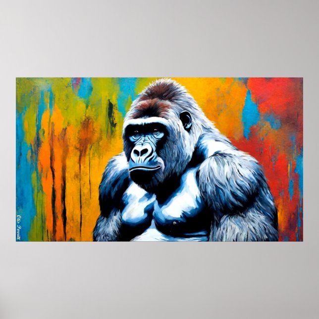 POSTER GORILLA 6 (Frente)