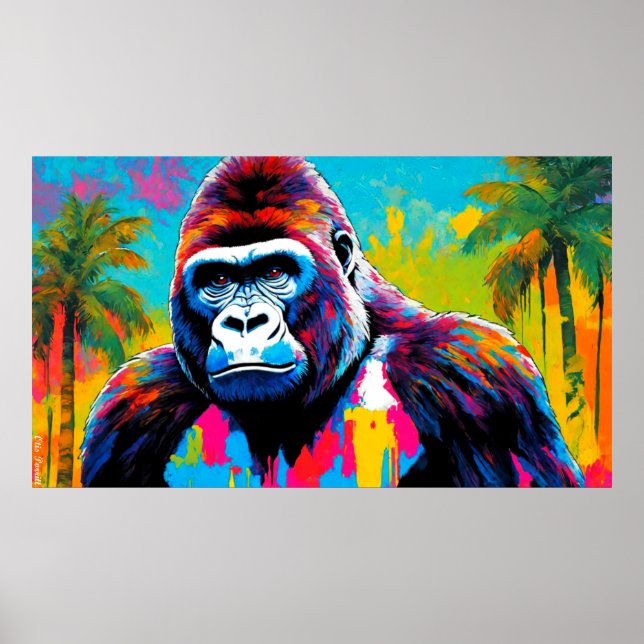 POSTER GORILLA 7 (Frente)