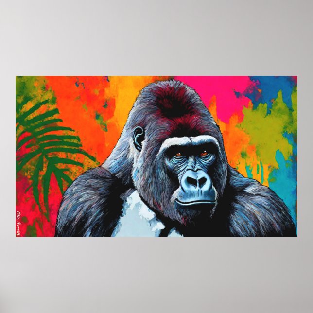 POSTER GORILLA 8 (Frente)