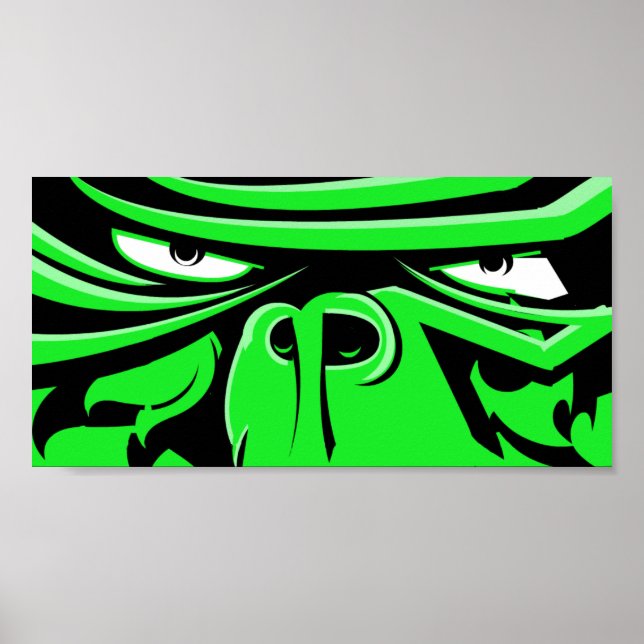 Póster Gorilla Eyez (Frente)