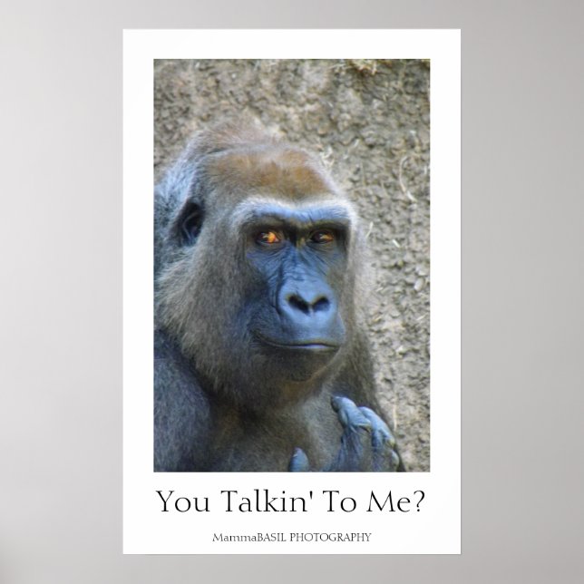 Poster Gorilla Poster! (Frente)