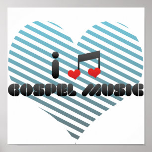 Poster Gospel Music
