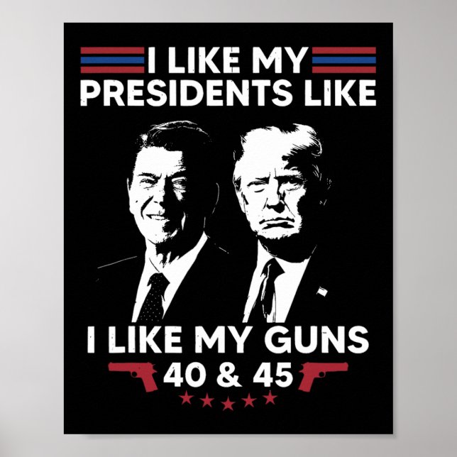 Poster Gosto Dos Meus Presidentes, Como Gosto Das Minhas  (Frente)