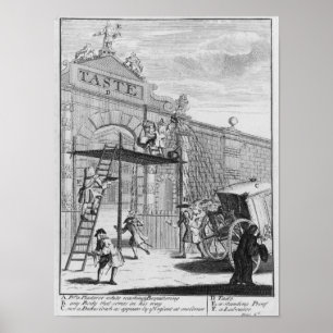 Póster Gosto, ou porta de Burlington, 1732