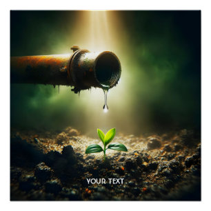 Póster Gota De Água Fantástica