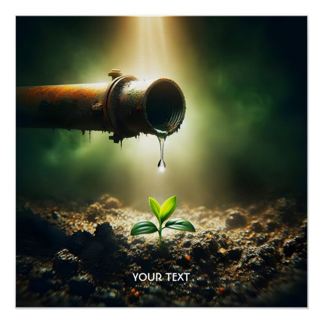 Póster Gota De Água Fantástica (Frente)