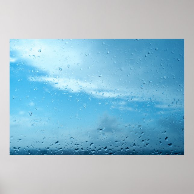 Póster Gotas de chuva (Frente)