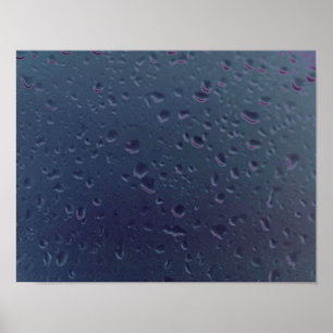 Poster Gotas de chuva