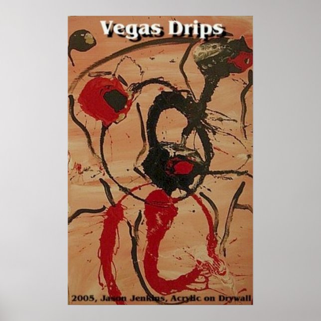 PÓSTER GOTAS DE VEGAS (Frente)