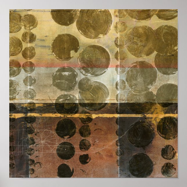 Póster Gotas Verdes Circulantes (Frente)