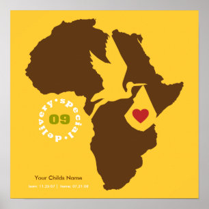 Póster Gotcha dia - poema comemorativo