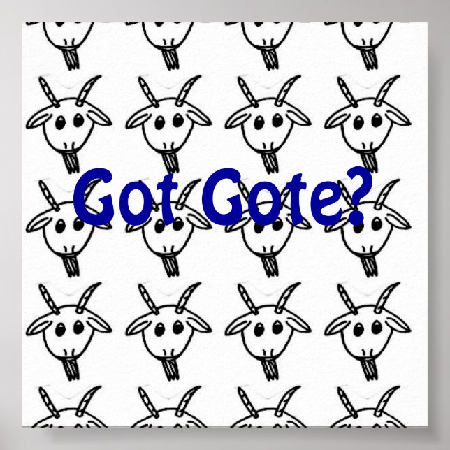 Poster Gote (Frente)