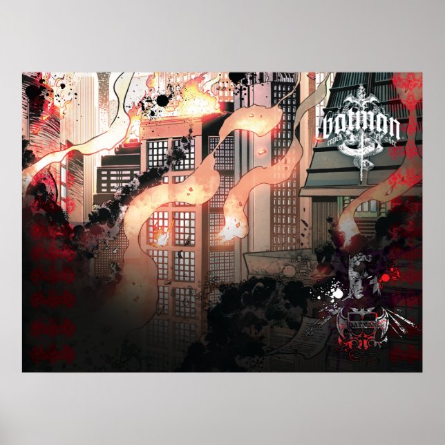 Poster Gotham Burning (Frente)