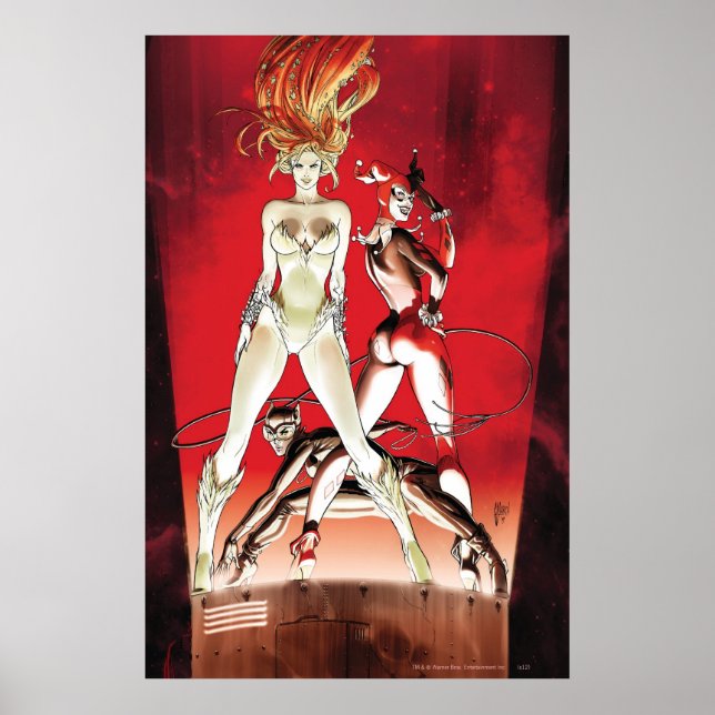 Póster Gotham City Sirens Cv1.segundo (Frente)