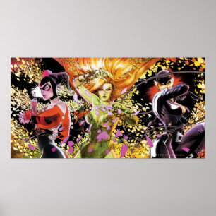 Póster Gotham City Sirens Cv5-6-7