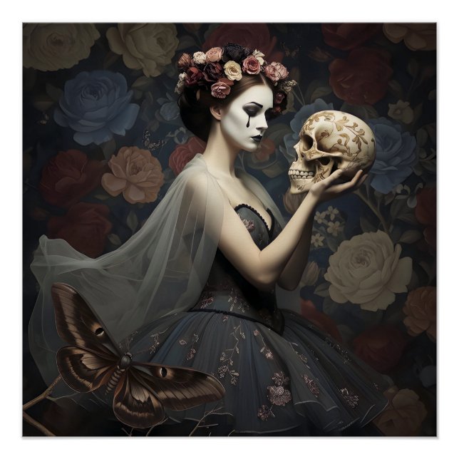 Póster gothic aesthetic (Frente)