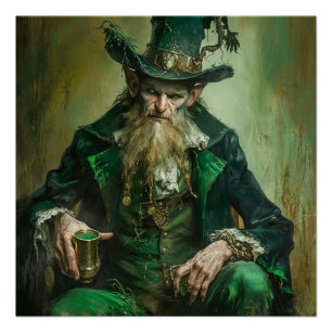 Póster Gothic Leprechaun