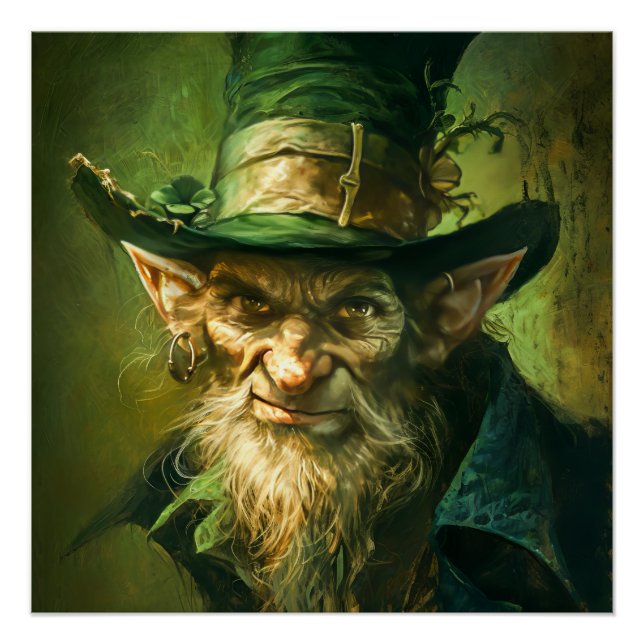 Póster Gothic Leprechaun (Frente)