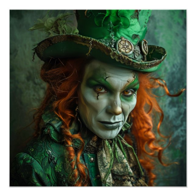 Póster Gothic Leprechaun (Frente)