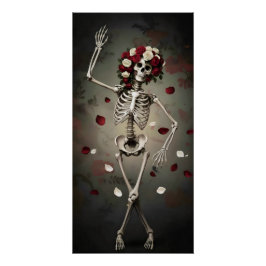 Póster Gothic Rose Queen – Dark Romantic Art