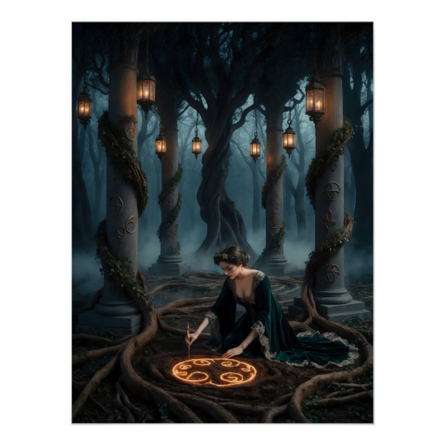 Póster Gothic Virgo – Ritueel van de Aarde (Frente)