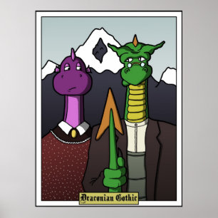 Póster Gótica draconicana