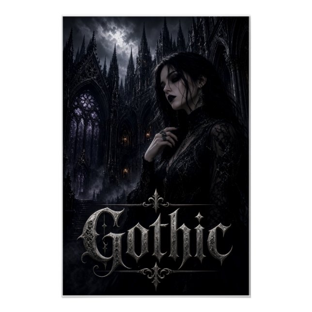 Póster Gótico  (Frente)